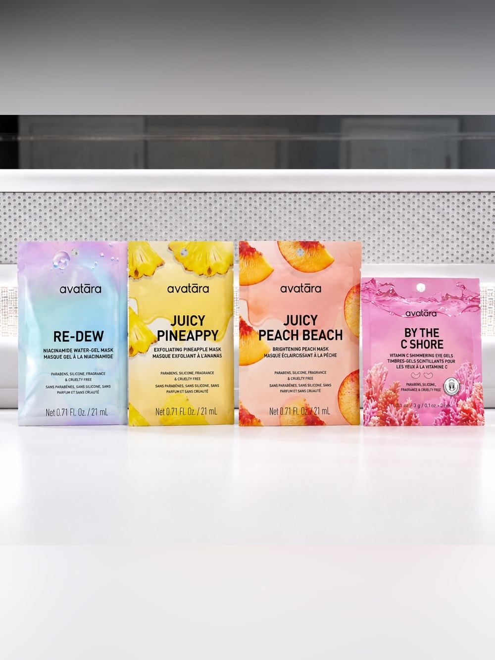 Avatāra face masks- (4 pieces)